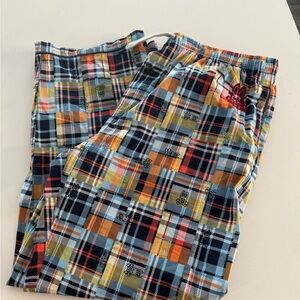 Psycho Bunny Multicolor Plaid pants